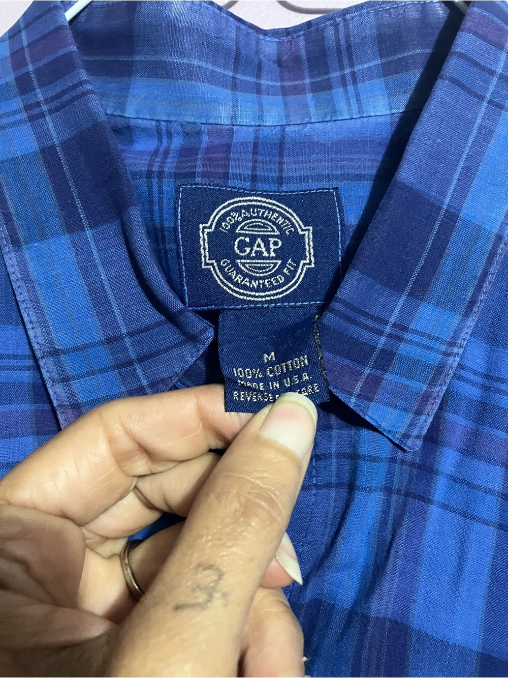 Gap plaid shirt - Picture 6 of 6